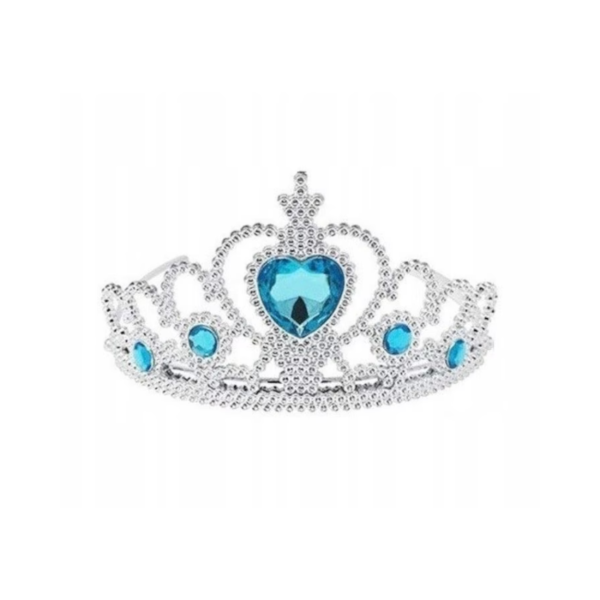 Set accesorii printesa Elsa Frozen pentru fetite - codita, diadema, manusi si bagheta magica, 3-8 ani - imagine 6