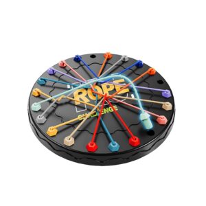 Joc interactiv de indemanare si logica pentru copii si adulti, Rope Challenge, 3 ani +