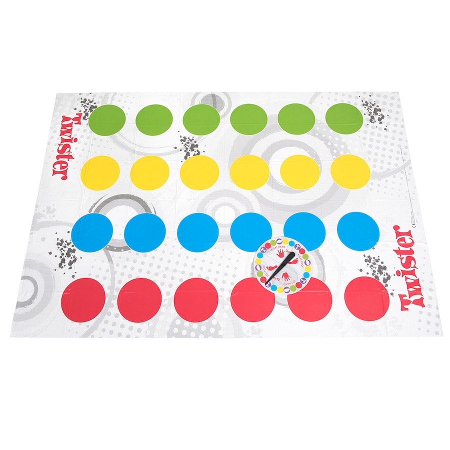 Joc Interactiv Twister, Dezvolta Echilibrul si Coordonarea, Ideal pentru Petreceri si Familie, Include Saltea de Joc si Ruleta, 2-4 Jucatori, Multicolor, 6 Ani+ - imagine 3