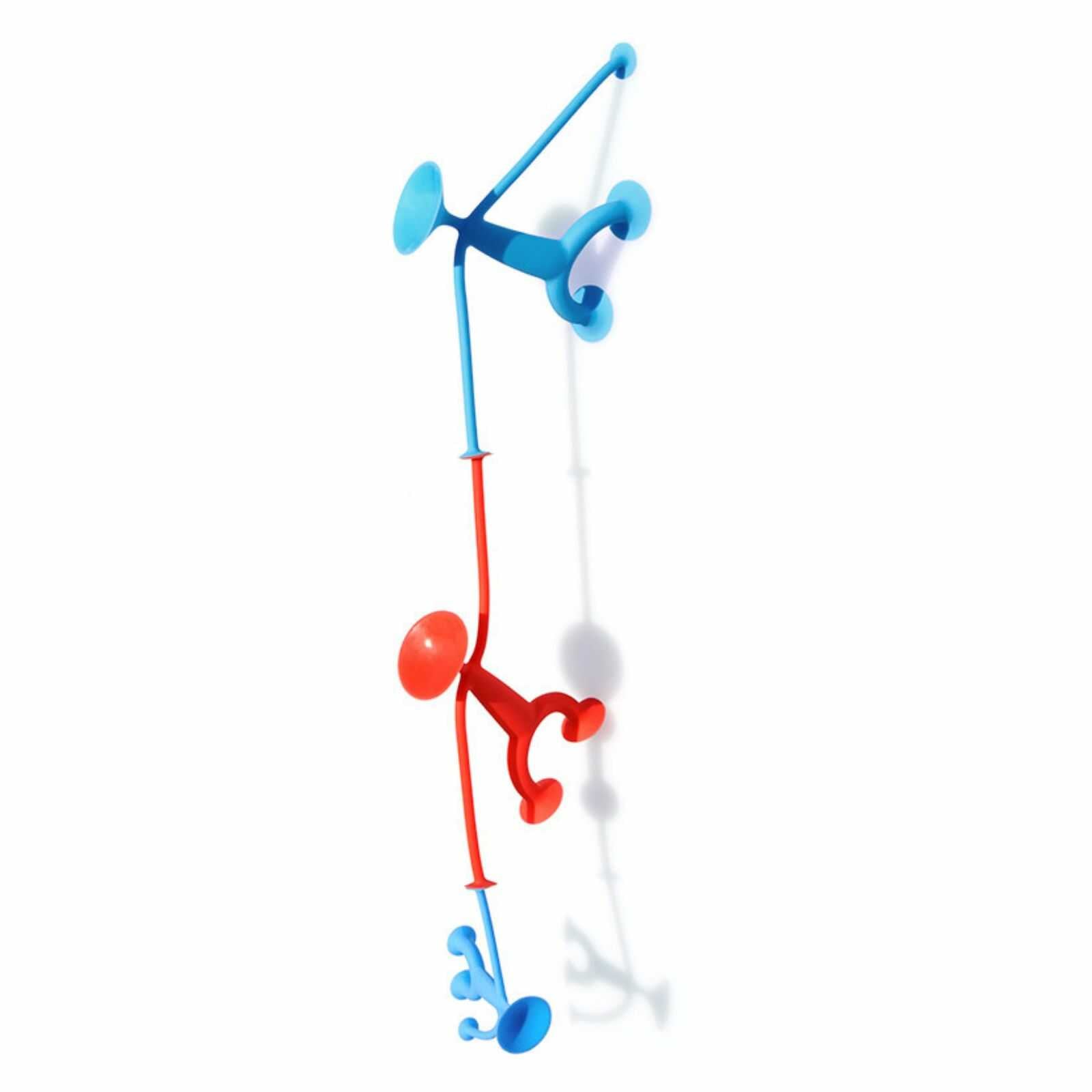 Set 2 Omuleți Flexibili cu Ventuze din Silicon – Jucărie Senzorială Antistres Montessori, Figurine Elastice pentru Dezvoltarea Motricității și Creativității, 3+ Ani - imagine 8