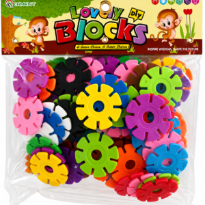 Set Fulgi de Construcție pentru Copii, 70 Piese Colorate, 4 cm, Joc Educativ de Îmbinare și Construit, Dezvoltă Creativitatea, Motricitatea și Gândirea Logică, Multicolor, 3+ Ani